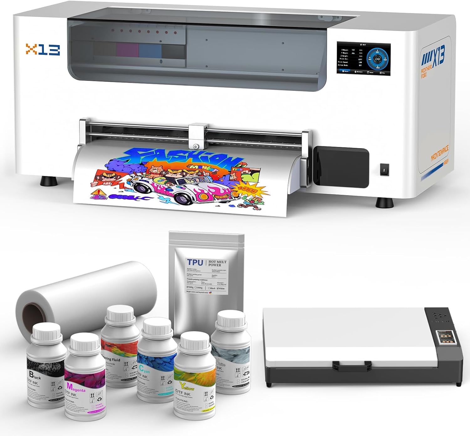 DSV X13 F1080 DTF Printer with Oven